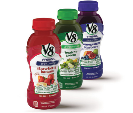 <em>V8</em>® Blends Hero Logo