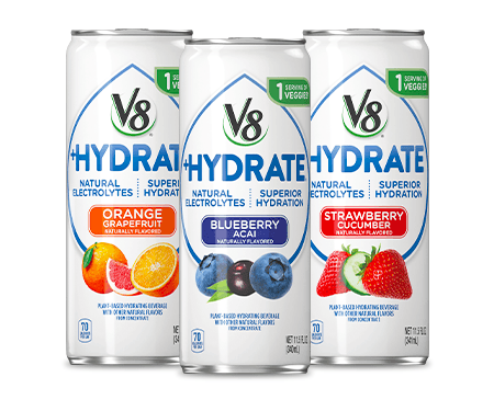 <em>V8</em> +<em>Hydrate</em>® Hero Logo