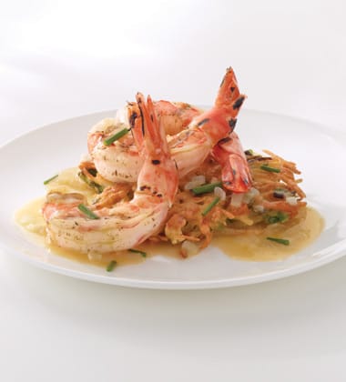 ASIAGO BEURRE BLANC WITH CAMPBELL’S® CREAM OF MUSHROOM SOUP