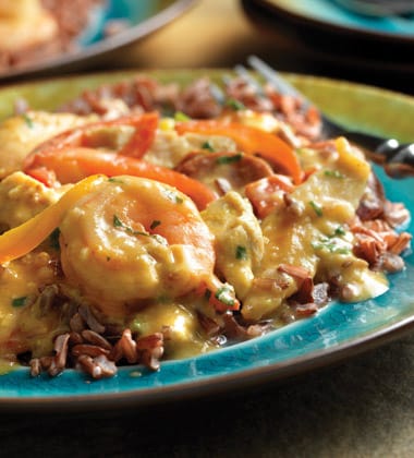 BAJA CHICKEN WITH SHRIMP & CHORIZO