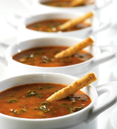 TOMATO FLORENTINE SOUP (MADE WITH CONDENSED TOMATO SOUP POUCH)