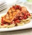 GRILLED SALMON WITH POMODORO SAUCE