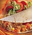 PORK QUESADILLAS WITH TOMATO CORN RELISH